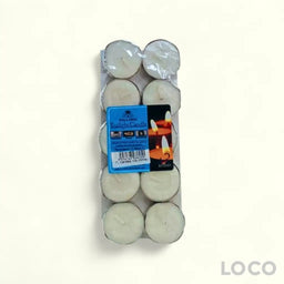 Tea Light Candles 10S - White