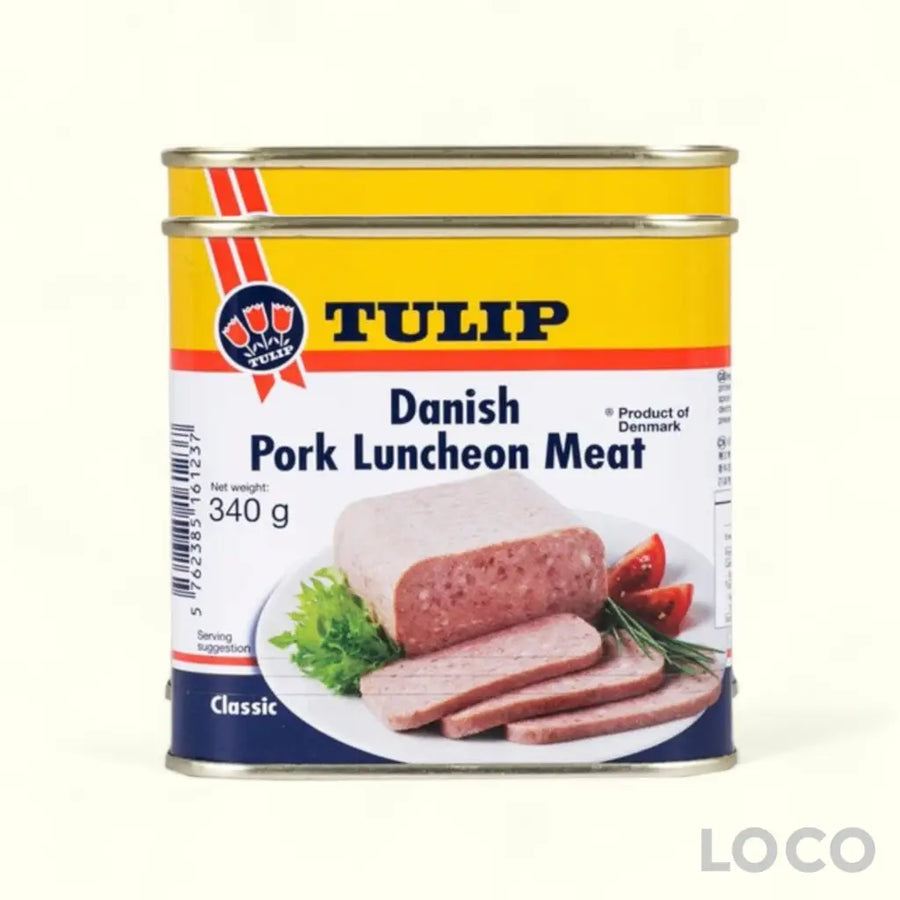 Tulip Pork Luncheon Meat Twin Pack FOC Square Box 340g x 2