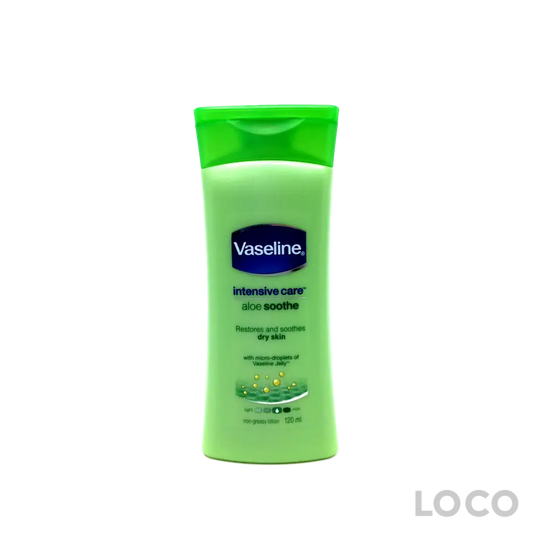 Vaseline Aloe Soothe 120ml - Bath & Body