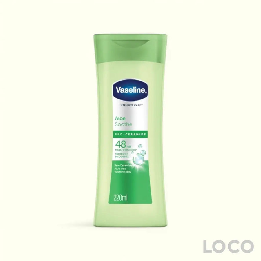 Vaseline Body Lotion 220ml - Aloe Soothe 220ml