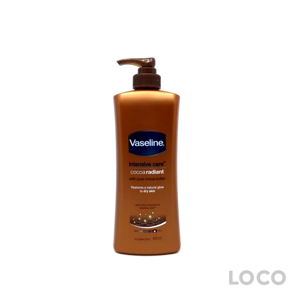 Vaseline Hand & Body Lotion Cocoa Radiance 400ml - Bath