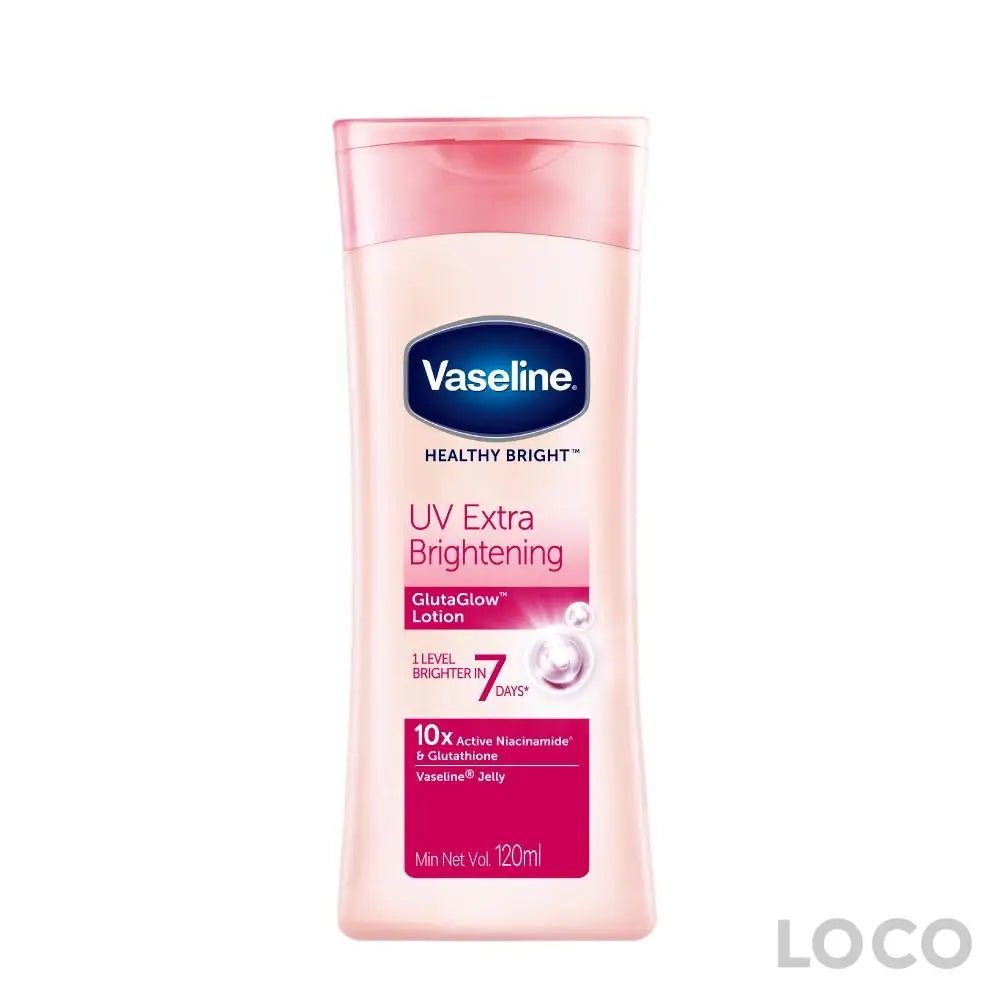 Vaseline Healthy Bright Lotion UV Brighten 120ml - Bath &