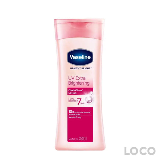 Vaseline Healthy Bright Lotion UV Brighten 250ml - Bath &