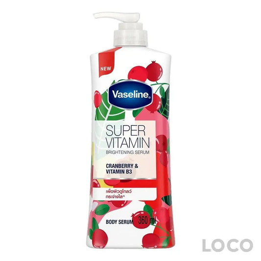 Vaseline Super Vitamin Serum Cranberry 360ml - Bath & Body