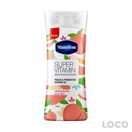 Vaseline Super Vitamin Serum Peach 110ml - Bath & Body