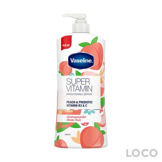 Vaseline Super Vitamin Serum Peach 360ml - Bath & Body