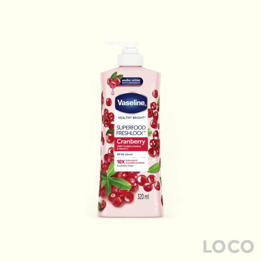 Vaseline Superfood Body Lotion 320ml - Cranberry 320ml