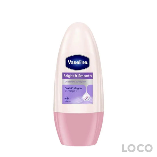 Vaseline Women Roll On Bright & Smooth 50ml - Deodorant