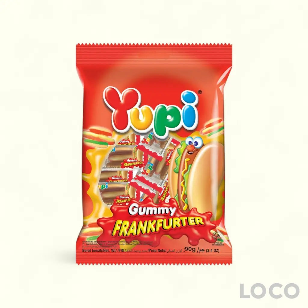 Yupi Gummy Bag Pack - Frankfurter 84G