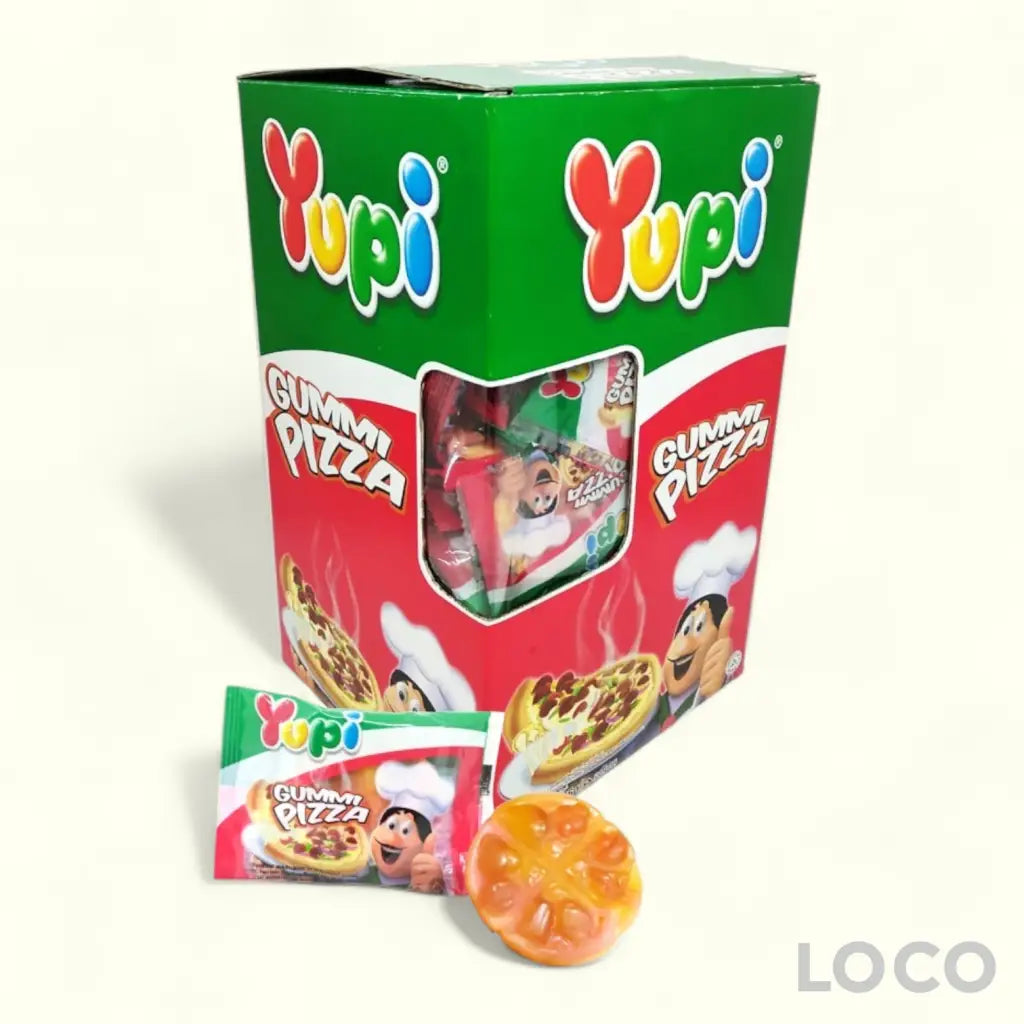 Yupi Gummy Box of 72s - Pizza Double 72X8G