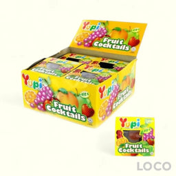Yupi Gummy in Display Box - Big Fruit Cocktails 24X30G