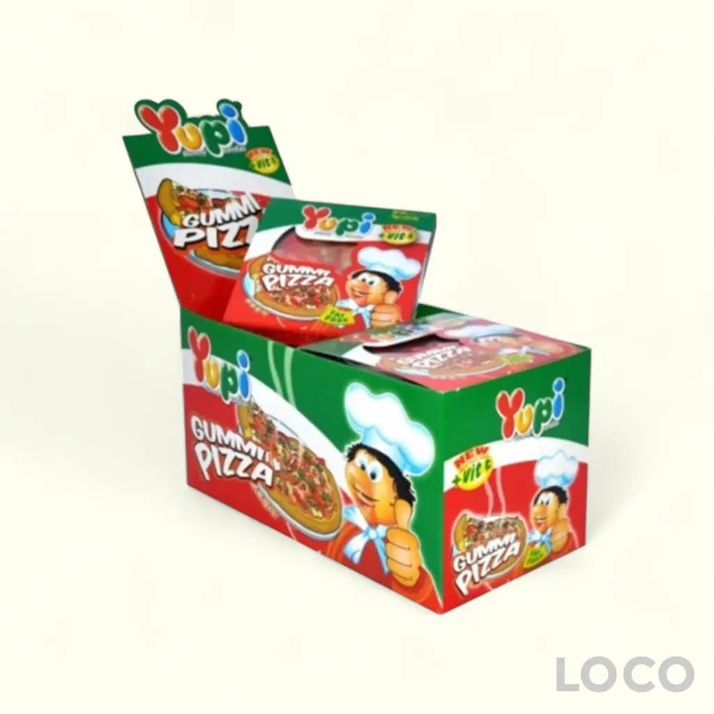 Yupi Gummy Mini Box of 12s - Pizza 12X14G