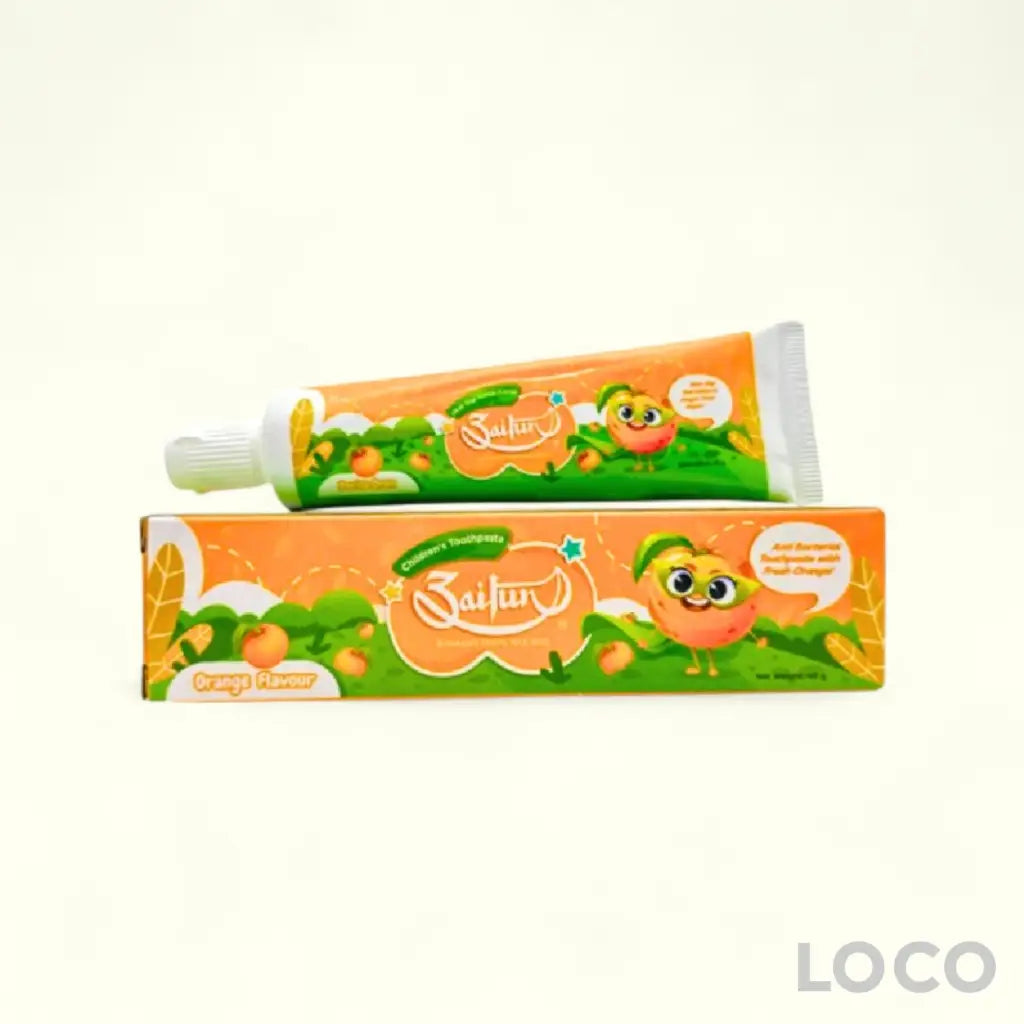 Zaitun Kids Toothpaste 40G - Orange