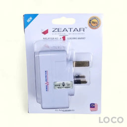 Zeatar Adaptor 2Pin 4 Way Surge ZS740N