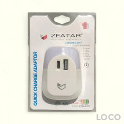 Zeatar Adaptor Fast Charge LED Dimlight ZAL20