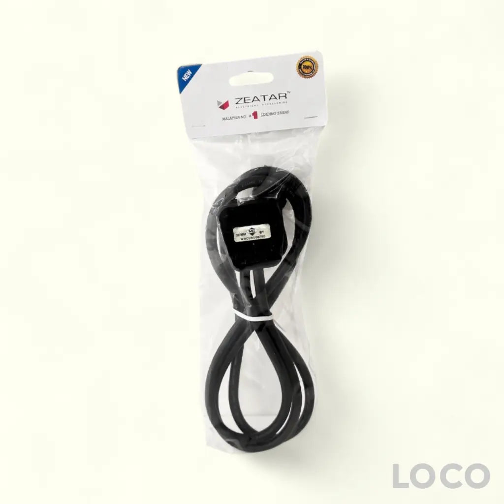 Zeatar Power Cord 3 Pin Set 1.5M ZKP100
