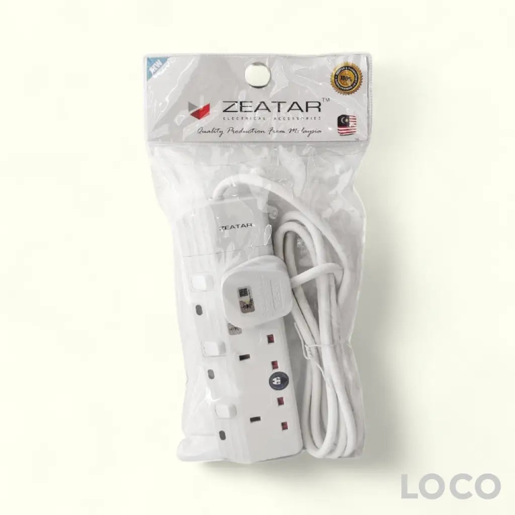 Zeatar Power Strip 3 Way 2M Z813