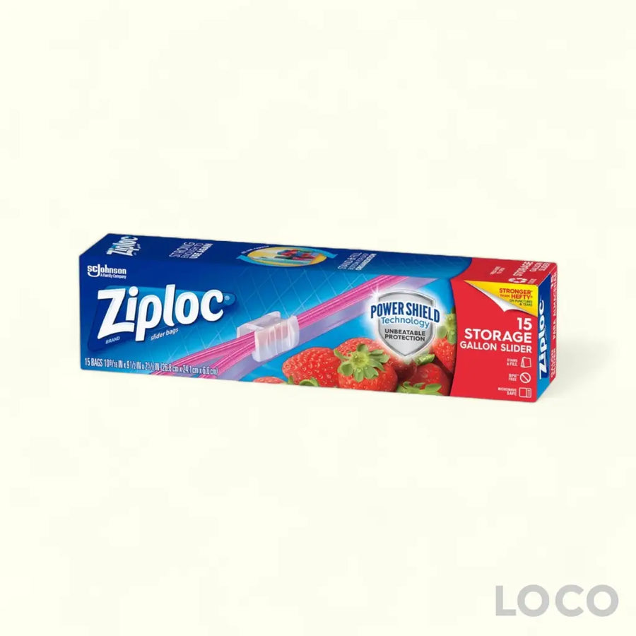 Ziploc Slider Storage Large 15S