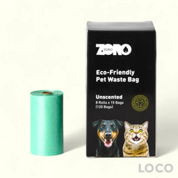 Zoro Eco Pet Waste Bag 8 Rolls x 15s